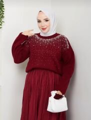 Serpme Taşlı Kazak