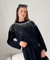 Serpme Taşlı Kazak