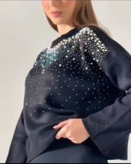 Serpme Taşlı Kazak
